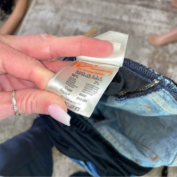 Citizen's of Humanity maternity boot cut wide leg jeans medium wash 30" waist - Picture 9 of 11